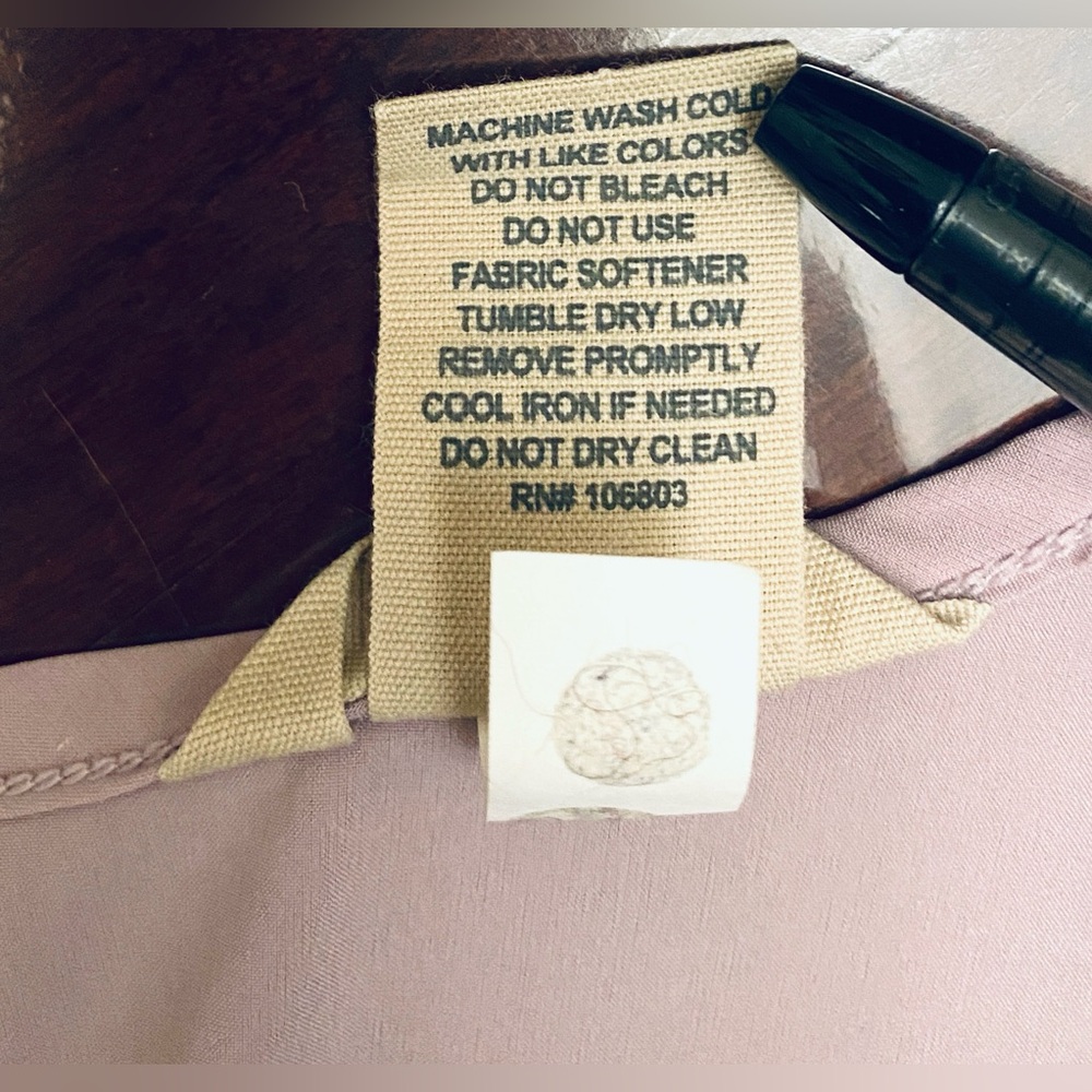 Duluth Trading Co Flexcellence Lilac Purple SZ 1X Minimalist Sporty Chic Dress - Picture 10 of 11
